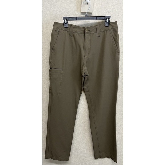 Toad&Co Light trail Lean Pant Men's Size 32 Taupe Olive Cargo Pants - Picture 8 of 12